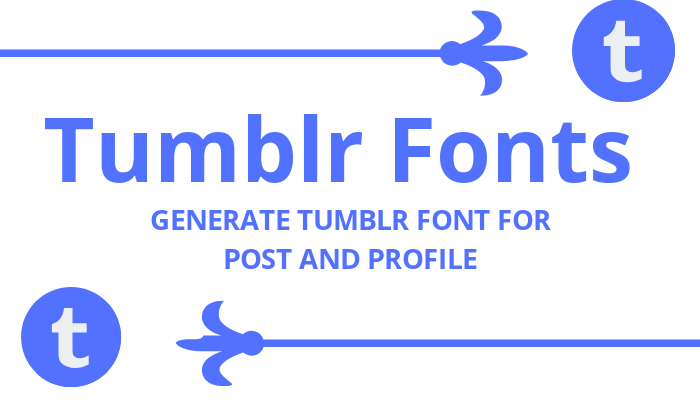 fonts for tumblr